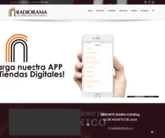 Radiorama.mx(HTML5) Screenshot