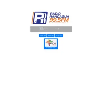 Radiorancagua.cl(Radio Rancagua 99.5 FM) Screenshot