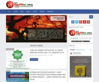 Radiorayfm.com(RAY FM Padang) Screenshot