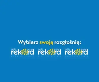 Radiorekord.pl(Radio Rekord) Screenshot