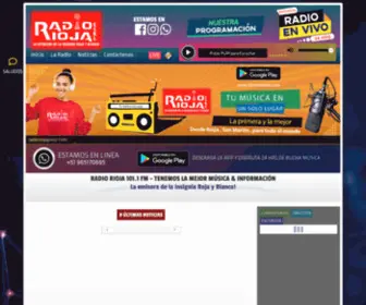 Radioriojaperu.com(Radio Rioja La Primera y la Mejor) Screenshot