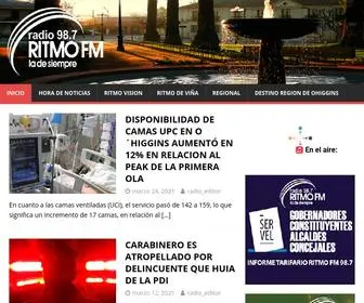 Radioritmo.cl(Ritmo FM 98.7) Screenshot