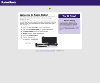 Radioroku.com(Radio Roku) Screenshot