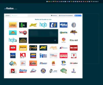 Radios.com.ec(Radios del Ecuador en vivo) Screenshot