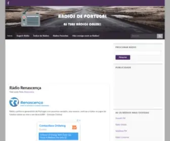 Radiosdeportugal.com(Radios de Portugal) Screenshot
