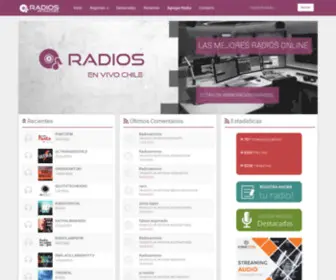 Radiosenvivo.cl(Radios en Vivo Chile) Screenshot