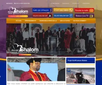 Radioshalomhaiti.com(Radio TV Shalom) Screenshot