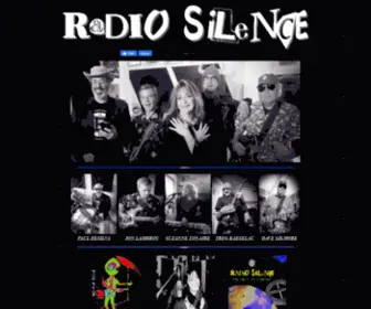 Radiosilencerocks.com(Radio Silence) Screenshot