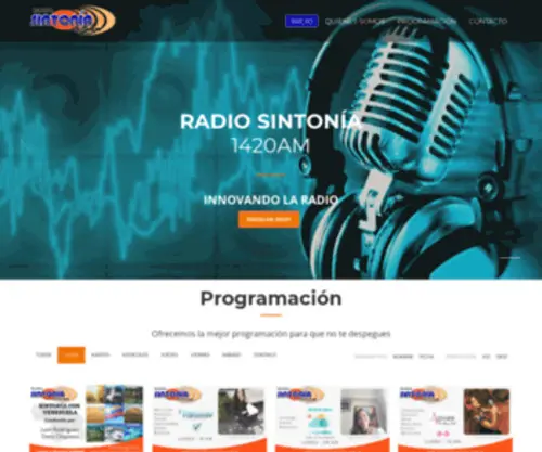 Radiosintonia1420.com.ve(1420 AM) Screenshot