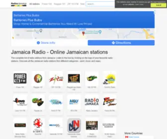 Radiosjamaica.com(Jamaican Radio Stations) Screenshot