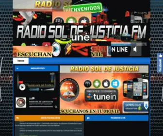 Radiosoldejusticia.com(RADIO SOL DE JUSTICIA FM) Screenshot