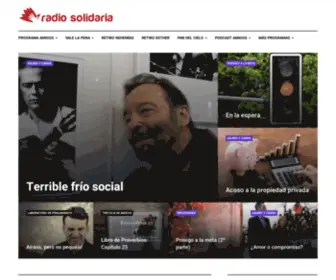 Radiosolidaria.com(Radio Solidaria) Screenshot