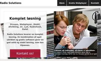 Radiosolutions.dk(Radiosolutions) Screenshot