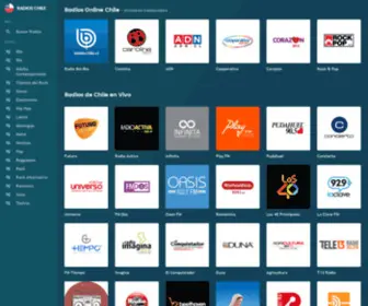 Radiosonline.cl(Escuchar Radios Online Chile) Screenshot