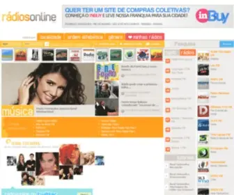 Radiosonline.com.br(Radiosonline) Screenshot