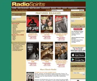 Radiospirits.com(Radio Spirits) Screenshot