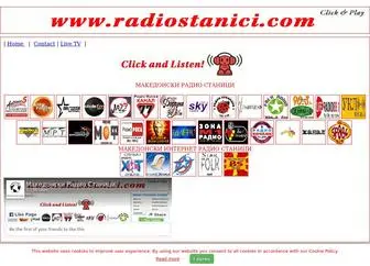 Radiostanici.com(Makedonski Radio Stanici) Screenshot