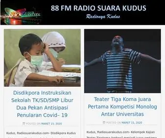 Radiosuarakudus.com(Radionya Kudus) Screenshot