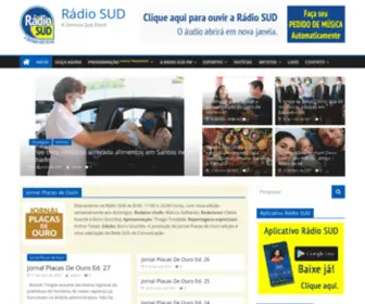 Radiosud.com.br(Rádio Exaltação) Screenshot