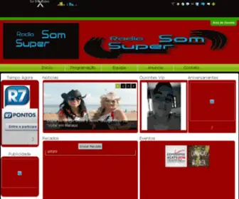 Radiosupersom.net(Radio SuperSom) Screenshot