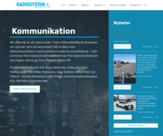 Radiosystem.se(Radiosystem Bertil Åhs Uppsala) Screenshot