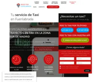 Radiotaxifuenlabrada.com(Radio Taxi Fuenlabrada) Screenshot