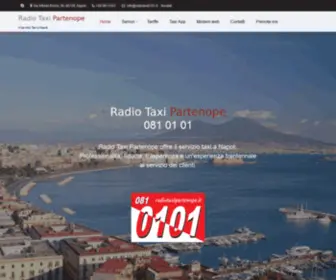 Radiotaxipartenope.it(Radio Taxi Partenope) Screenshot