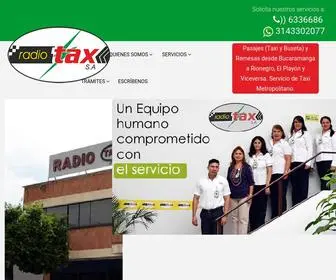 Radiotaxsa.com(Radiotax SA) Screenshot
