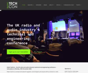 Radiotechcon.com(Radio TechCon) Screenshot