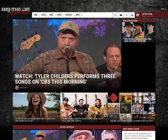 Radiotexaslive.com(Radio Texas Live) Screenshot