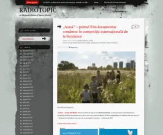 Radiotopic.com(Cu Michaela Platon) Screenshot