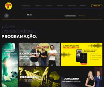 Radiotransamerica.com.br(Rádio) Screenshot