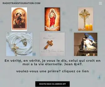 Radiotransfiguration.com(Radio transfiguration) Screenshot