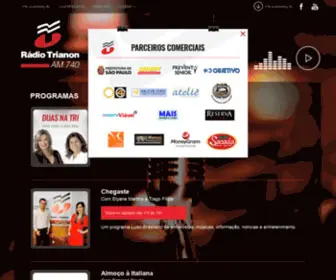 Radiotrianon.com.br(Rádio Trianon) Screenshot