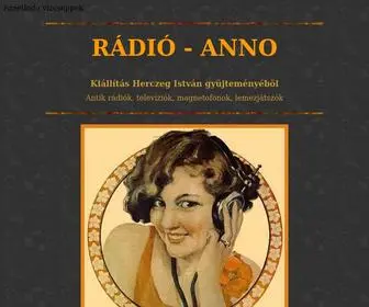 RadiotvMuseum.hu(RÁDIÓ) Screenshot