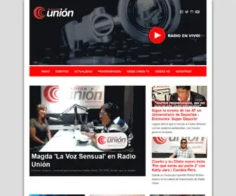 Radiounion.pe(Radio Unión 103.3 FM) Screenshot