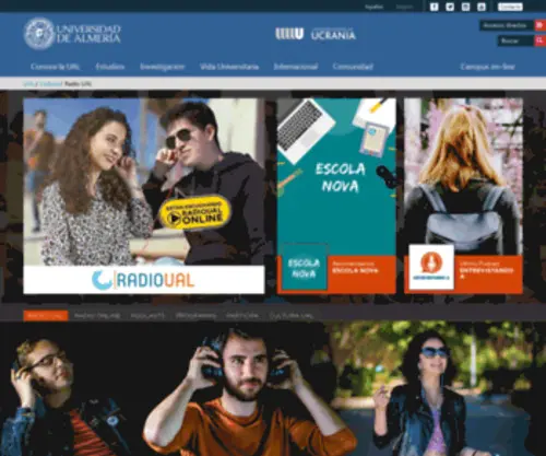 Radiouniversidad.es(Radio de la Universidad de Almería) Screenshot