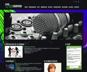 Radiouno897.com(RadioUNO) Screenshot