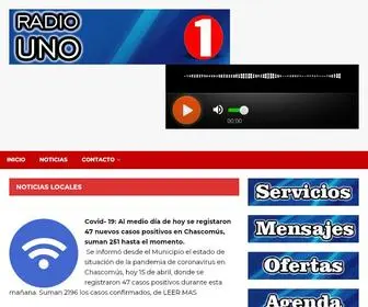 Radiounofm.com.ar(Radio UNO FM) Screenshot