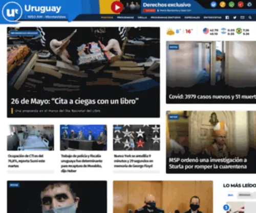 Radiouruguay.com.uy( Radio Uruguay) Screenshot