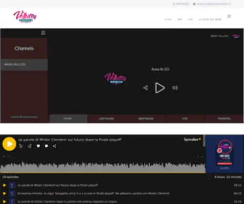 Radiovelluto.it(Radiovelluto) Screenshot