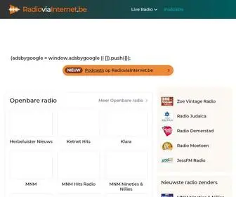 Radioviainternet.be(Internetradio) Screenshot