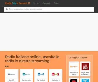 Radioviainternet.it(Radio Online) Screenshot