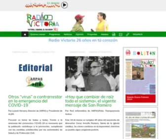 Radiovictoriaes.org(Radio) Screenshot