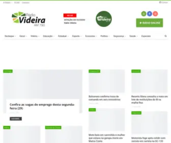 Radiovideira.com.br(Rádio Videira) Screenshot