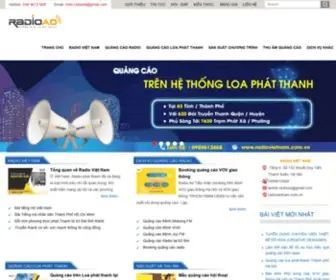 Radiovietnam.com.vn(Radio Việt Nam) Screenshot