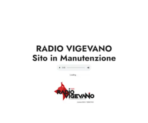 Radiovigevano.it(Radio Vigevano) Screenshot