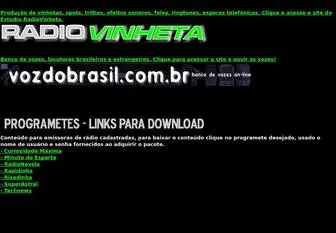 Radiovinhetas.com.br(Www.radiovinheta.com.br e) Screenshot
