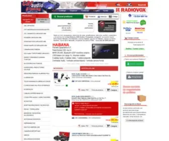 Radiovox.es(Productos recomendados web car audio) Screenshot