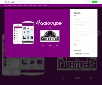Radiovybe.com(News Today) Screenshot